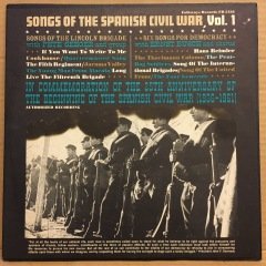 SONGS OF THE SPANISH CIVIL WAR, VOL.1 PETE SEEGER, ERNST BUSCH (1961) 2.EL PLAK