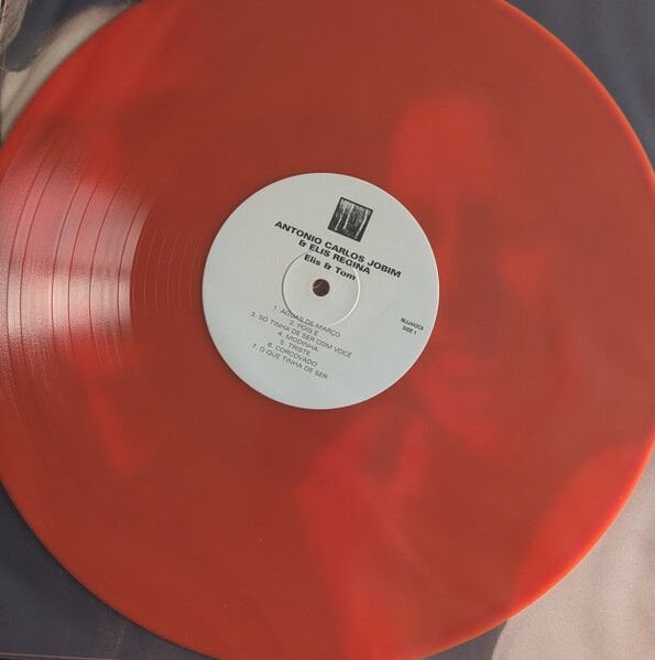 ANTONIO CARLOS JOBIM & ELIS REGINA - ELIS & TOM (1974) - LP 140GR 2024 ORANGE COLOURED EDITION SIFIR PLAK