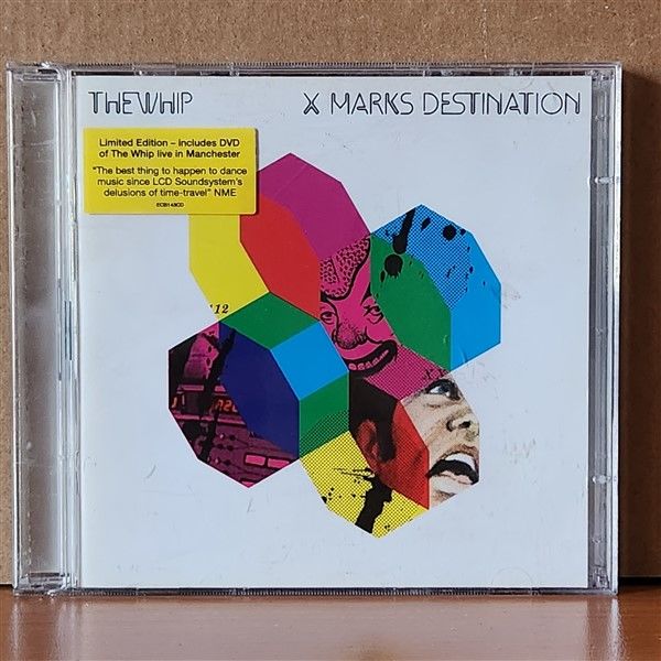 THE WHIP – X MARKS DESTINATION (2008) - CD+DVD 2.EL