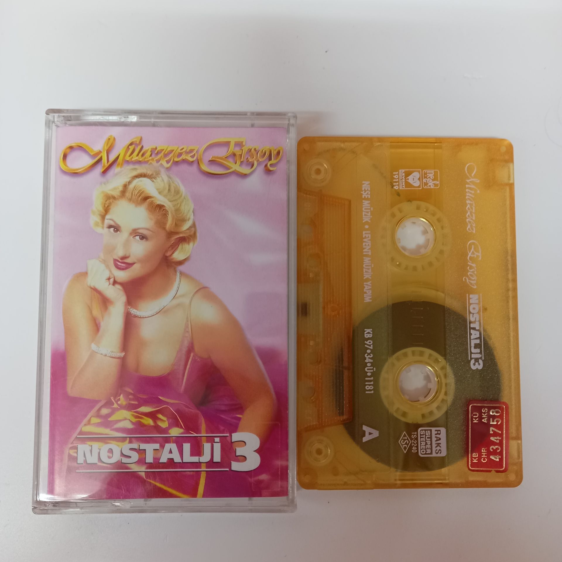 MUZAZZEZ ERSOY - NOSTALJİ 3 (1997) - KASET 2.EL