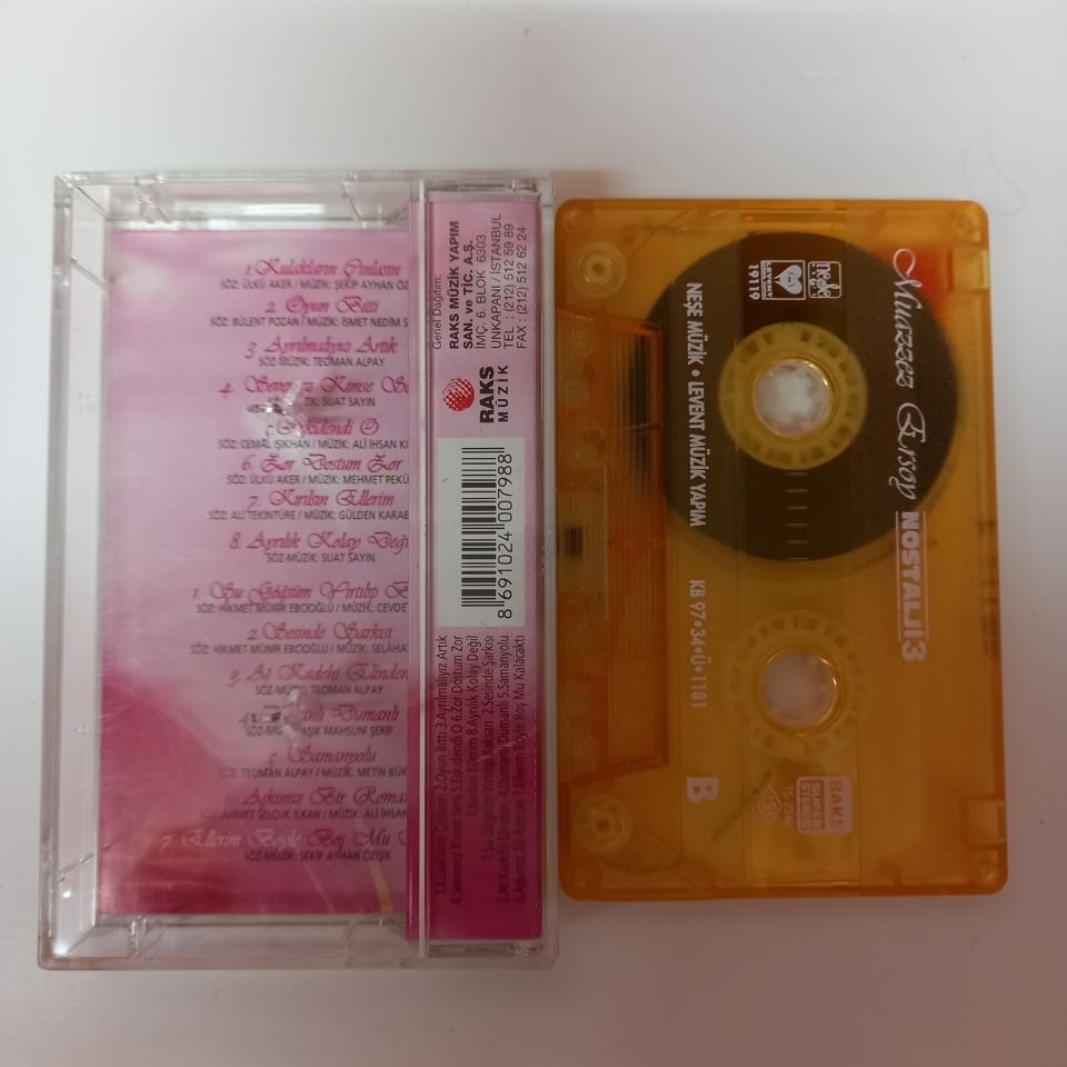 MUZAZZEZ ERSOY - NOSTALJİ 3 (1997) - KASET 2.EL