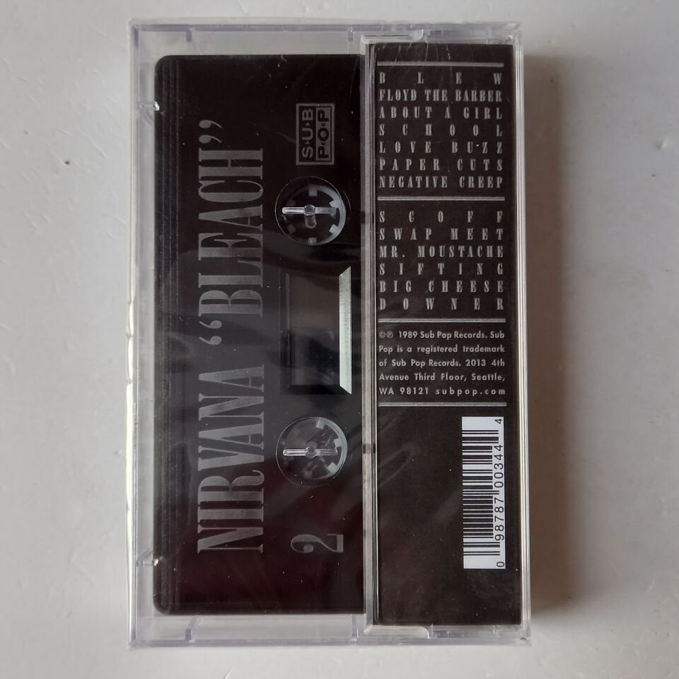 NIRVANA - BLEACH (1994) - KASET SIFIR