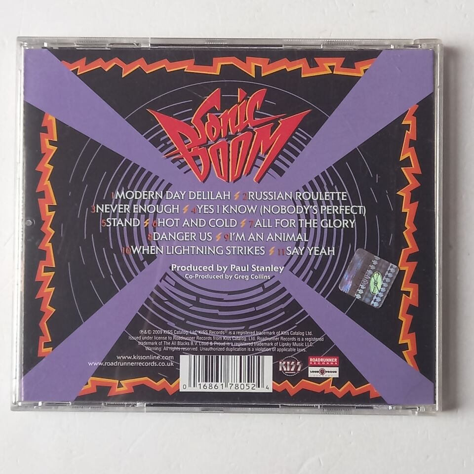 KISS – SONIC BOOM (2009) - CD 2.EL