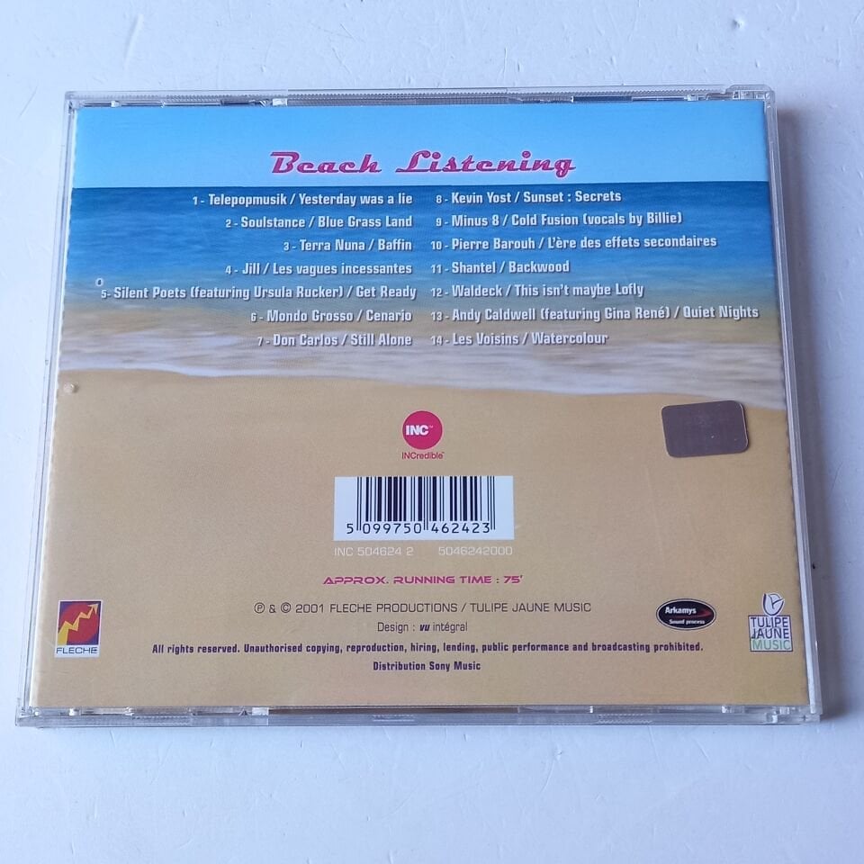 SAINT TROPEZ BEACH LISTENING - MIXED BY MARC RICCI (2001) - CD 2.EL
