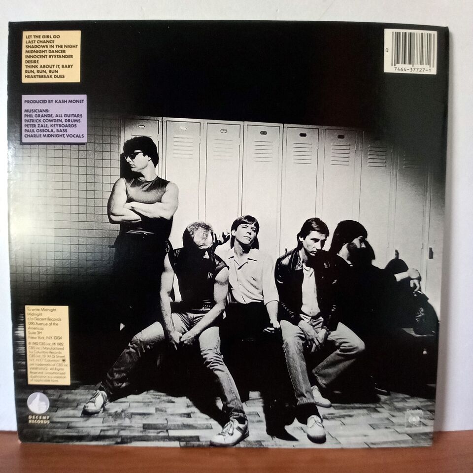 CHARLIE MIDNIGHT – INNOCENT BYSTANDER (1982) - LP 2.EL PLAK
