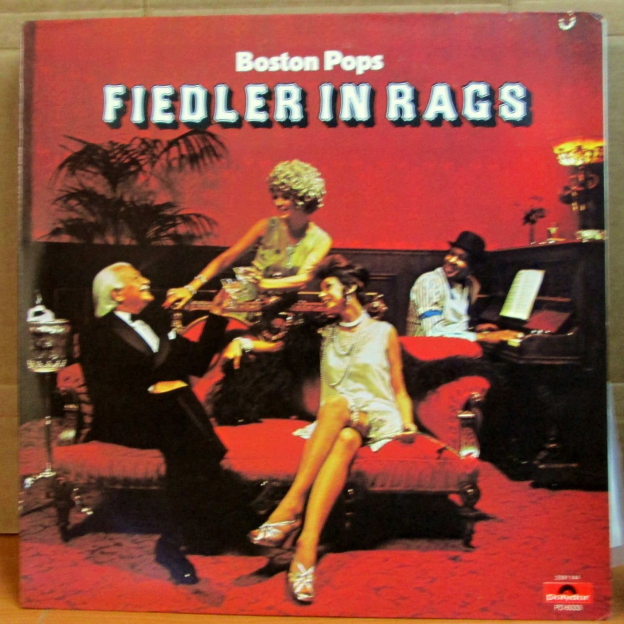BOSTON POPS - FIEDLER IN RAGS - LP 2.EL