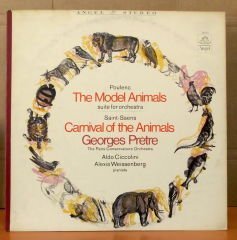 POULENC SAINT-SAENS Carnival of Animals LP 2.EL