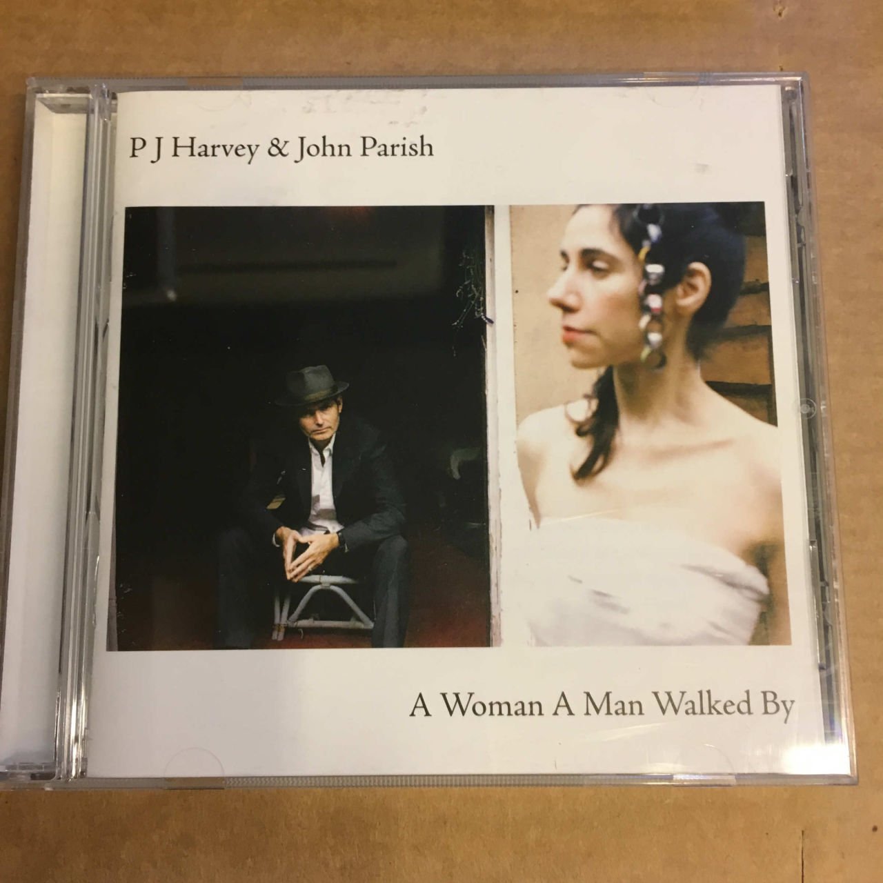 PJ HARVEY JOHN PARISH A WOMAN A MAN WALKED BY CD 2.EL