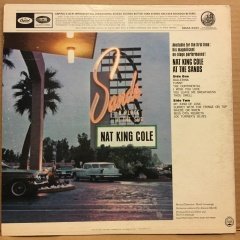 NAT KING COLE - AT THE SANDS 1966 2.EL PLAK