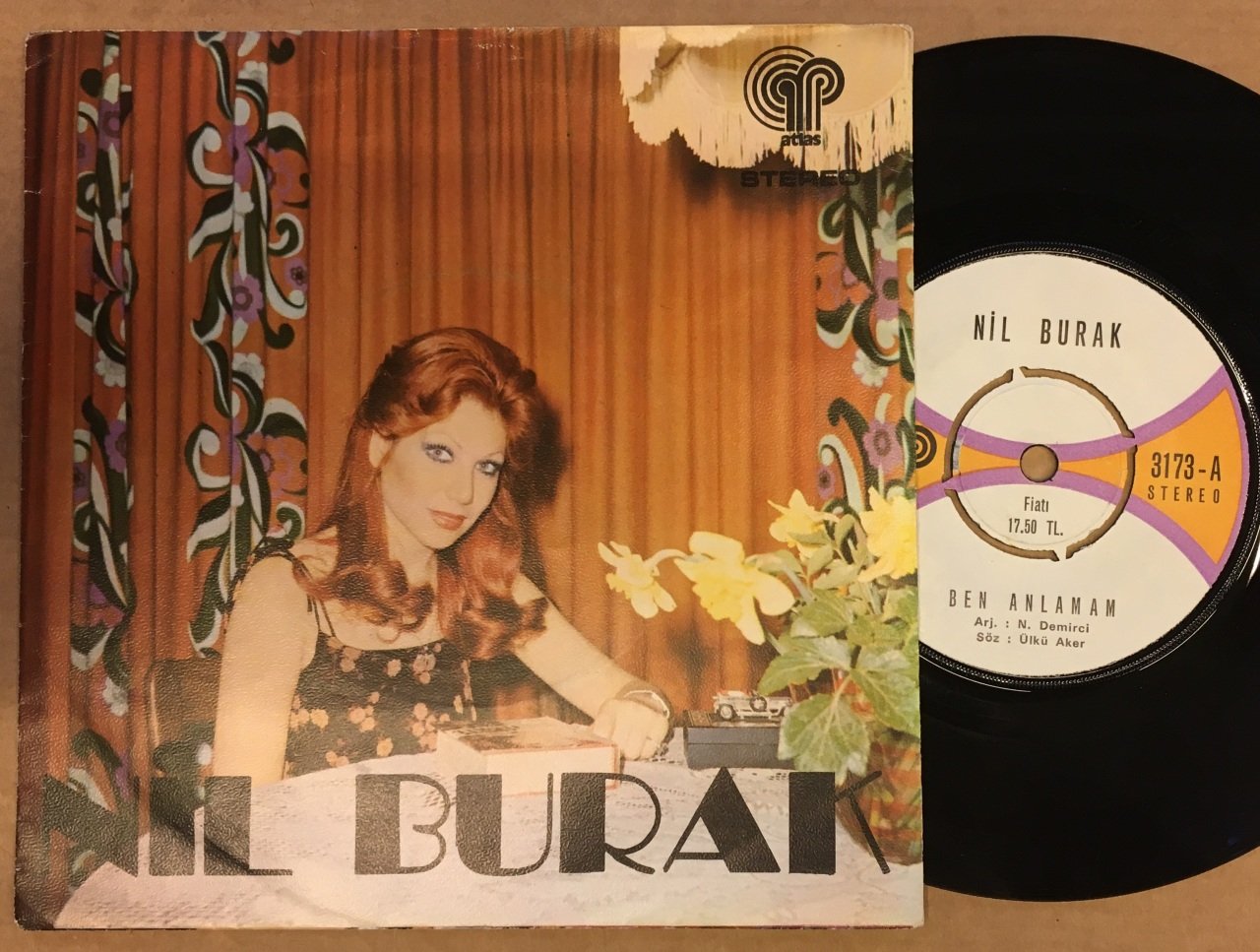NİL BURAK - BEN ANLAMAM / SENİ İYİ TANIRIM 7'' 45 DEVİR