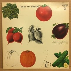 CREAM - BEST OF 1969 ERIC CLAPTON GINGER BAKER 2.EL PLAK