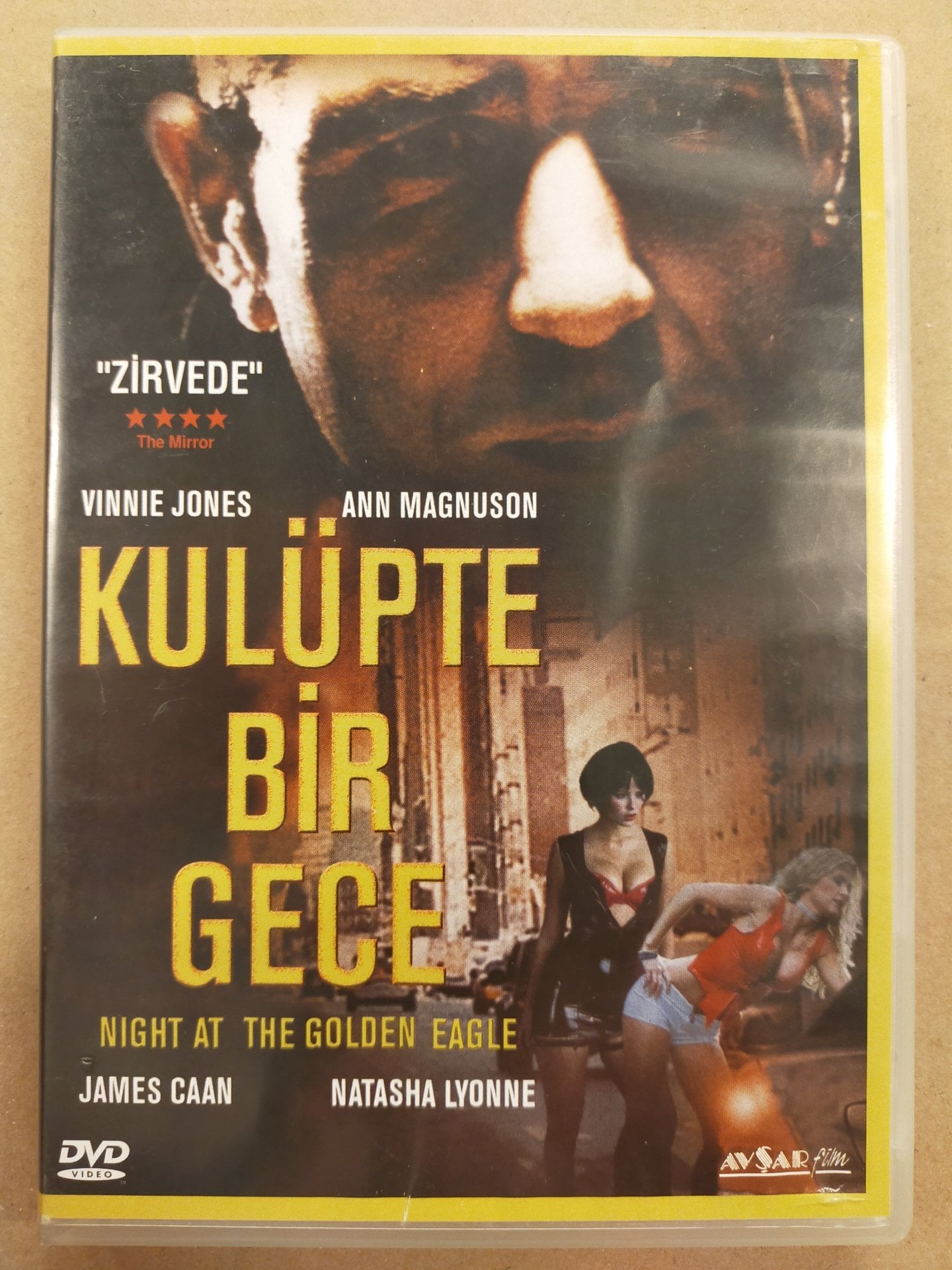 NIGHT AT THE GOLDEN EAGLE - KULÜPTE BİR GECE - VINNIE JONES - NATASHA LYONNE - DVD 2.EL