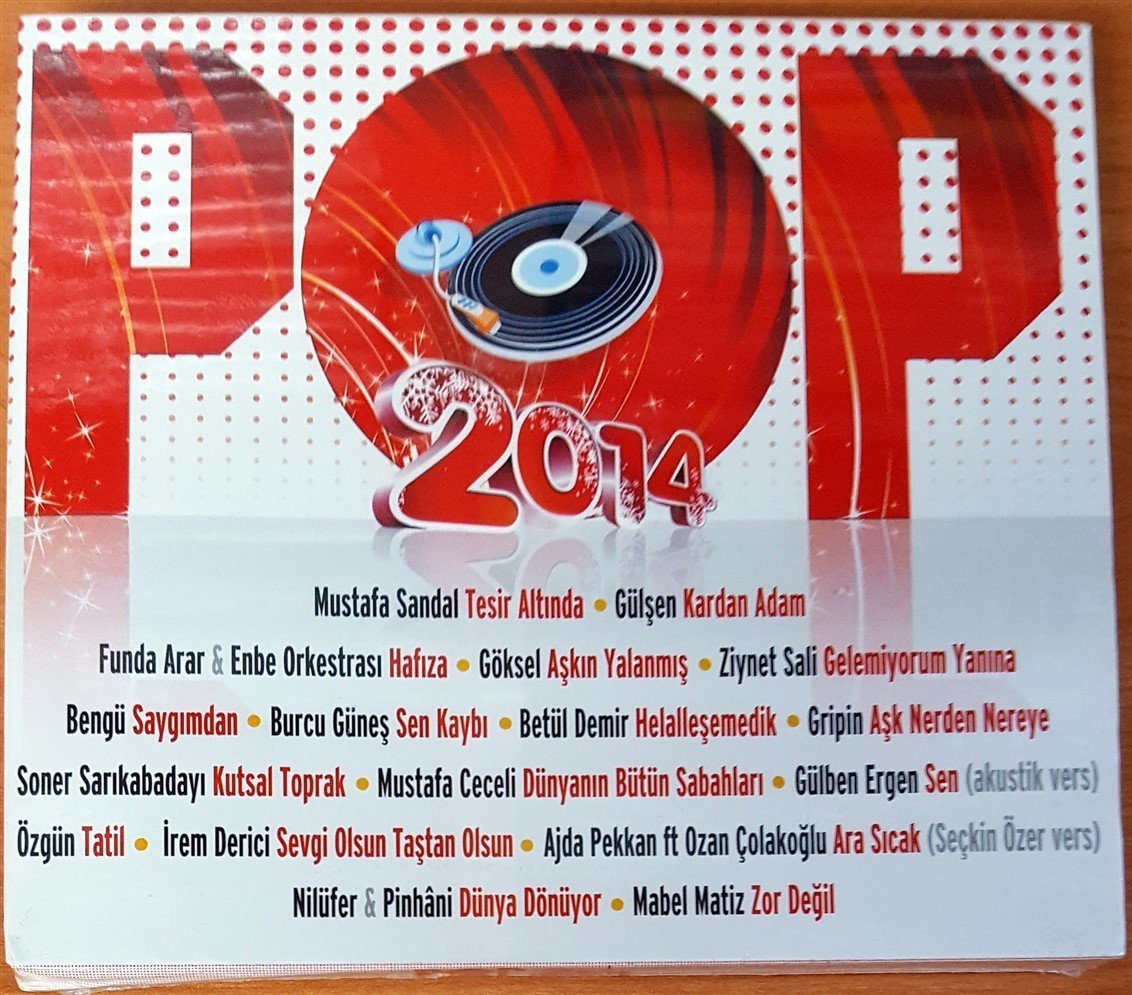 POP 2014 / MUSTAFA SANDAL GÜLŞEN BENGÜ GRİPİN CD SIFIR