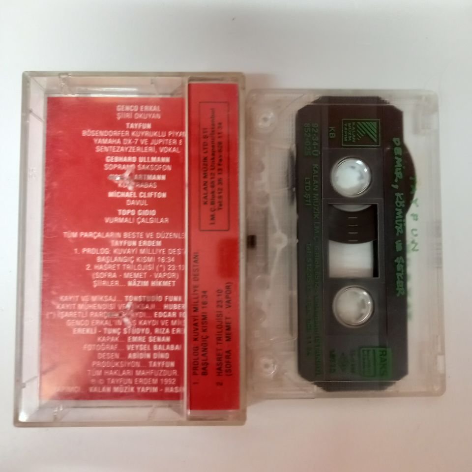 TAYFUN - DEMİR, KÖMÜR, VE ŞEKER (1992) - KASET 2.EL