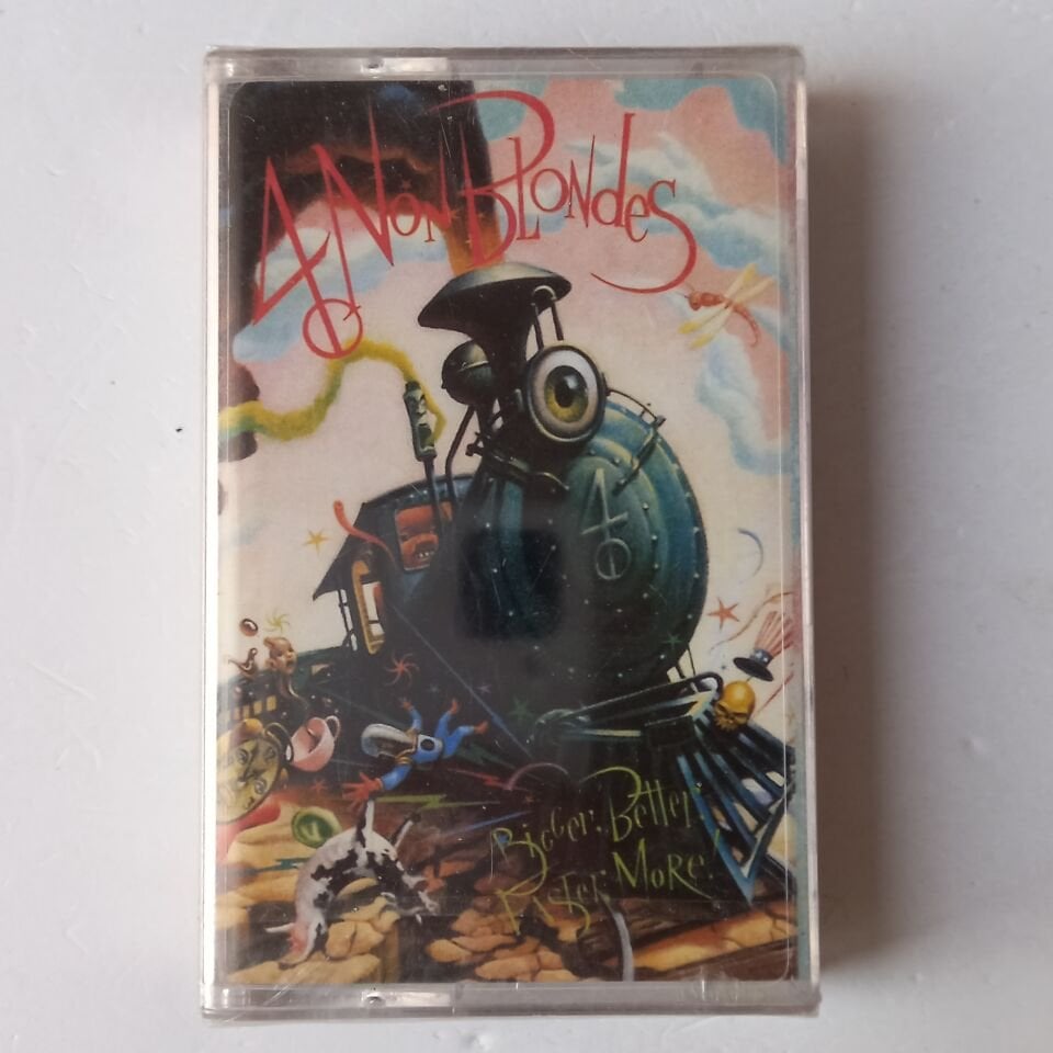 4 NON BLONDES - BITTER, BETTER, FASTER MORE (1993) - KASET SIFIR