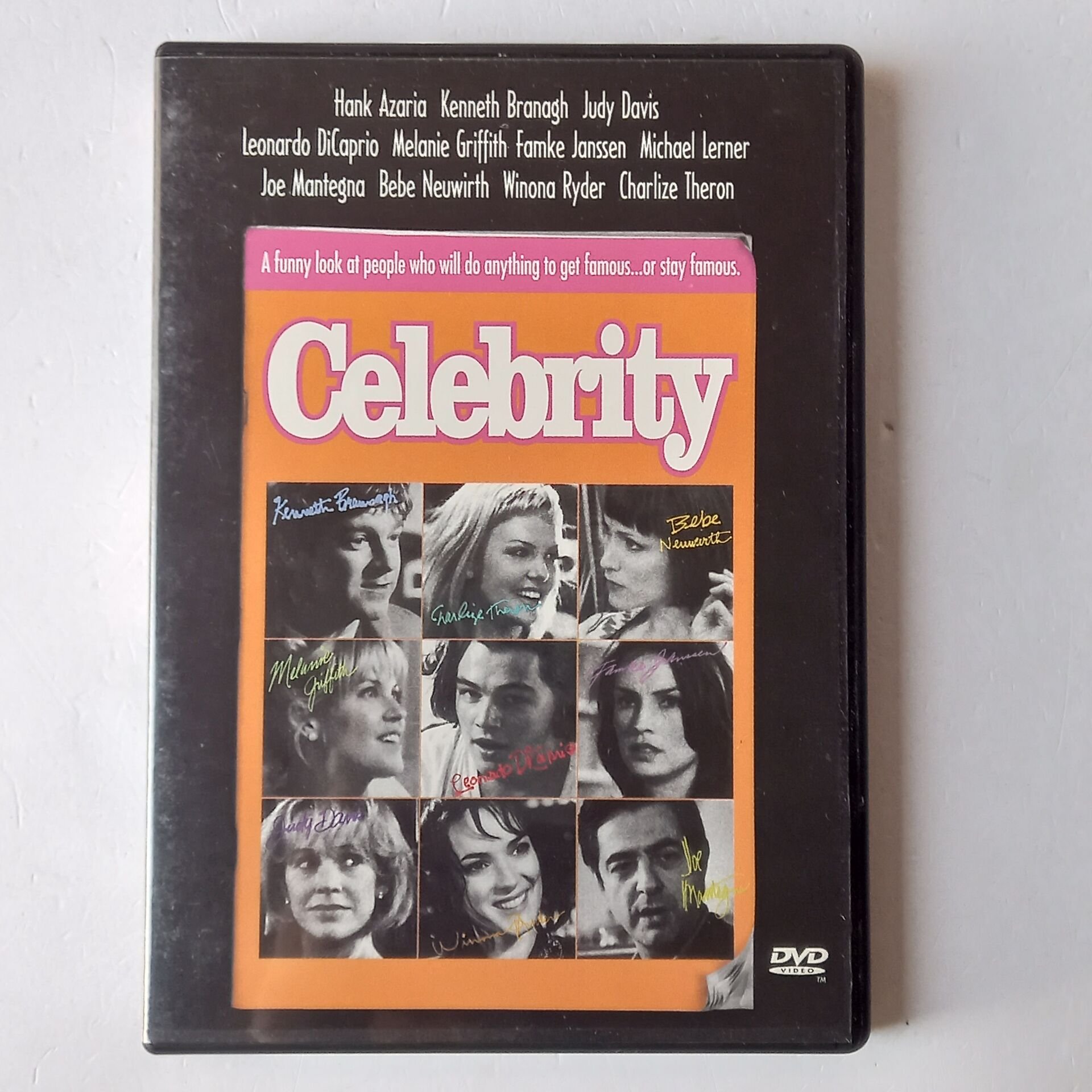 CELEBRITY - LEONARDO DICAPRIO, WINONA RYDER,  KENNETH BRANAGH - DVD 1.BÖLGE 2.EL