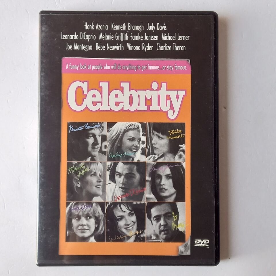 CELEBRITY - LEONARDO DICAPRIO, WINONA RYDER,  KENNETH BRANAGH - DVD 1.BÖLGE 2.EL