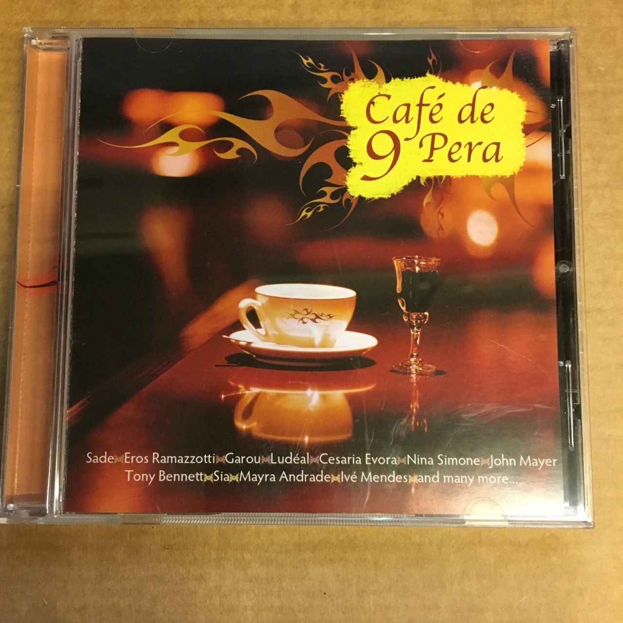 CAFE DE PERA VOL9 KARIŞIK CD SIA TONY BENNETT NINA SIMONE CESARIA EVORA 2.EL