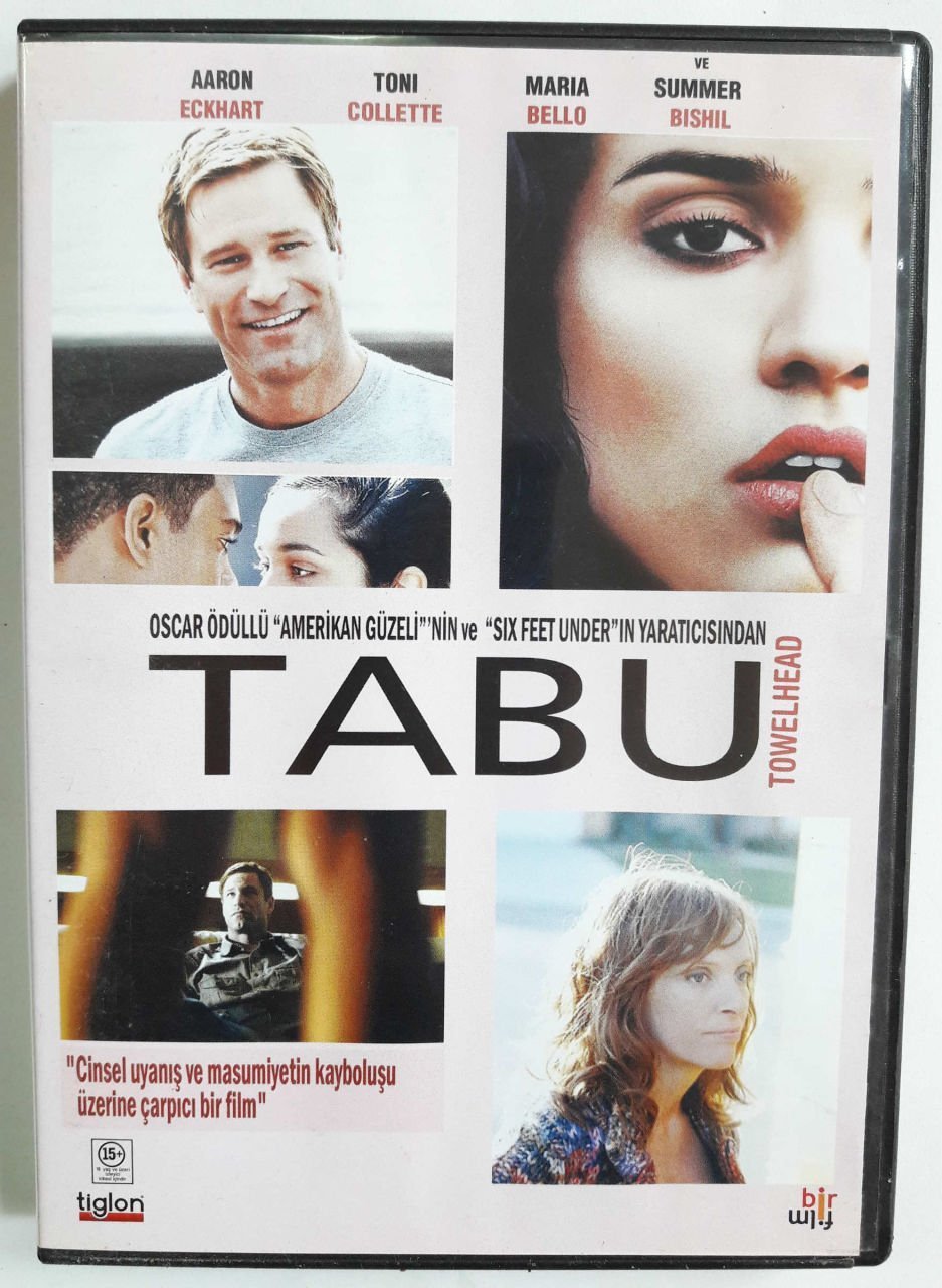 TABU - TOWELHEAD - AARON ECKHART - ALAN BALL - DVD 2.EL