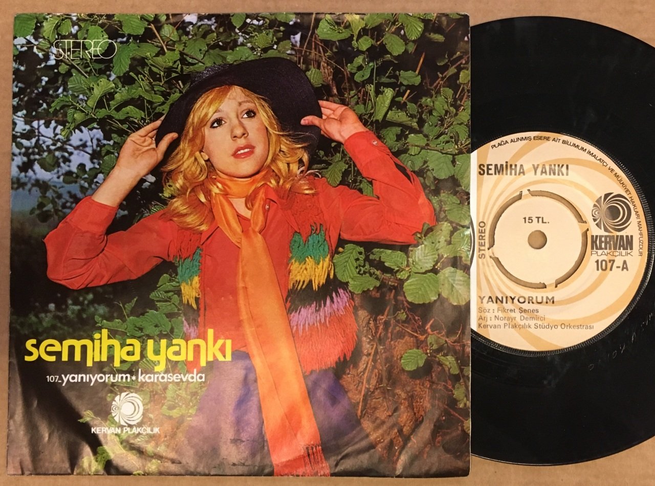 SEMİHA YANKI - YANIYORUM / KARA SEVDA 7'' 45 DEVİR