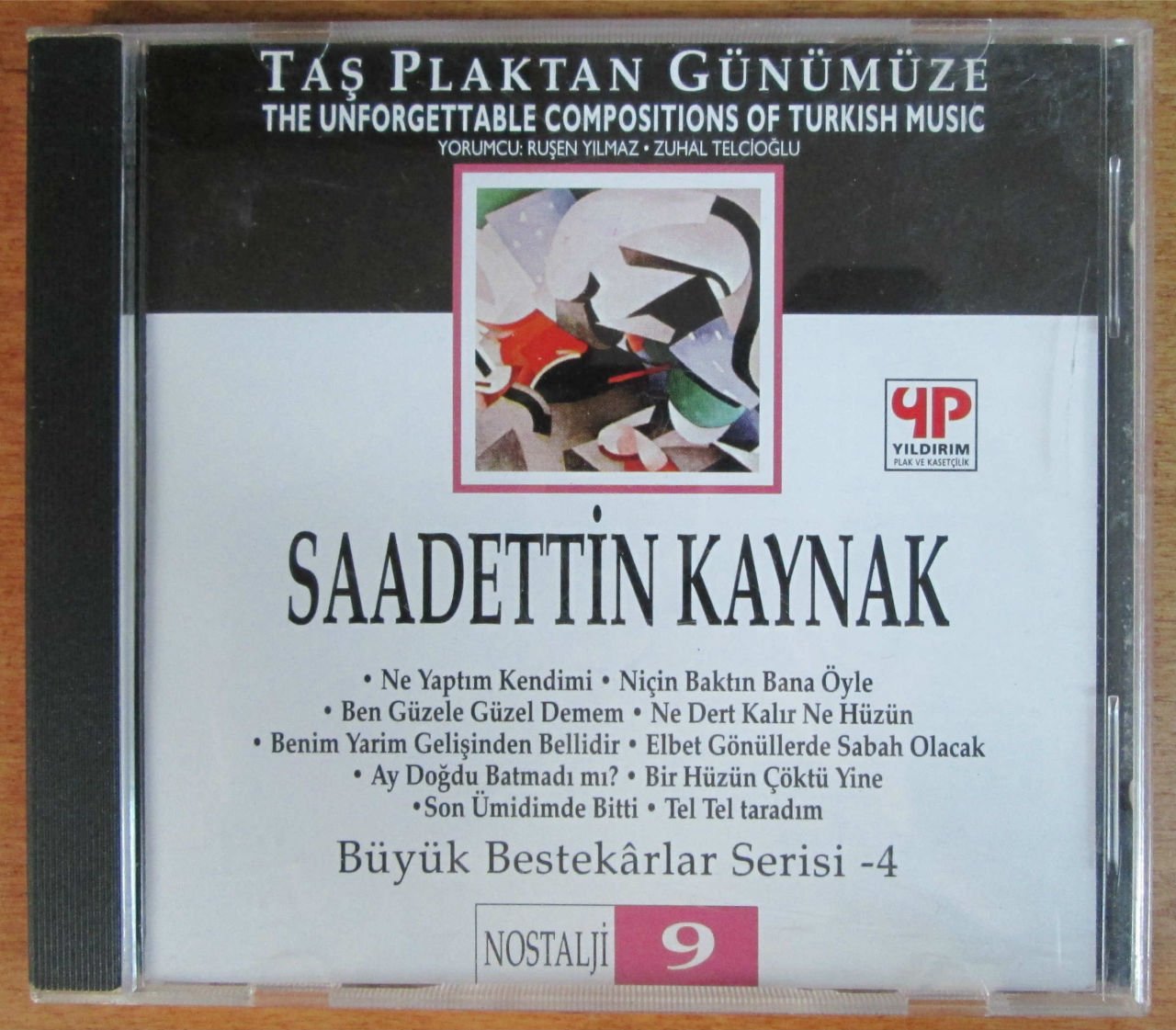 SAADETTİN KAYNAK - NOSTALJİ 9 - CD 2.EL