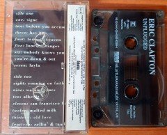 ERIC CLAPTON - UNPLUGGED (1992) MMY CASSETTE MADE IN TURKEY ''USED''