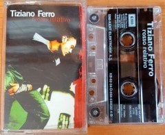 TIZIANO FERRO - ROSSO RELATIVO (2002) KENT CASSETTE MADE IN TURKEY ''USED''