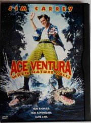 ACE VENTURA WHEN NATURE CALLS - JIM CARREY - SNAPCASE DVD 2.EL