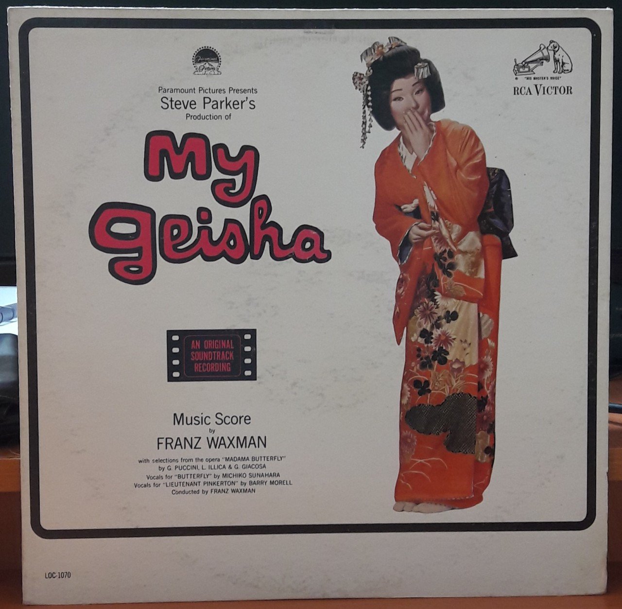 MY GEISHA - SOUNDTRACK - PLAK 2.EL