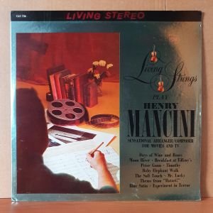 LIVING STRINGS - PLAY HENRY MANCINI (1962) - LP 2.EL PLAK