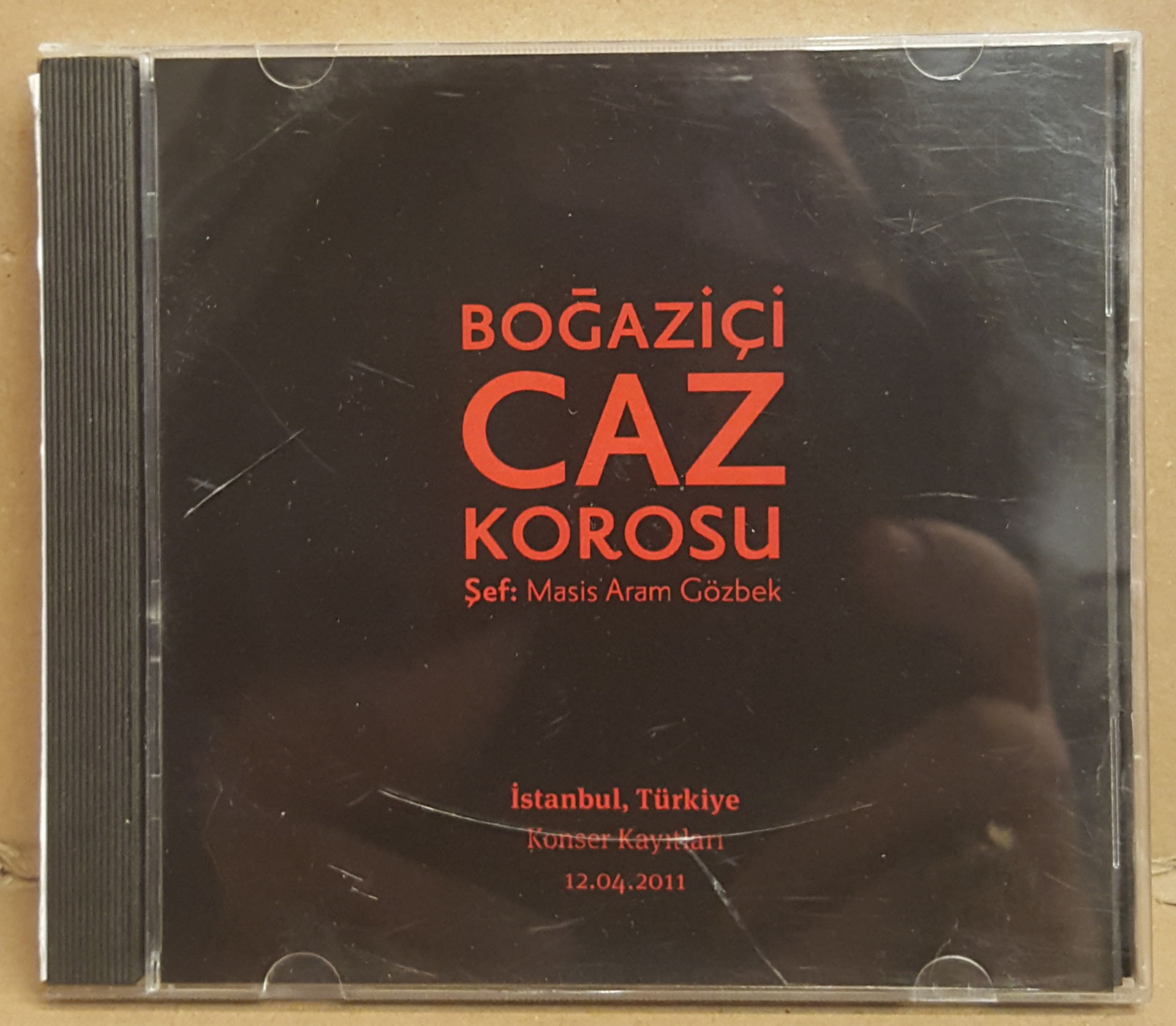 BOĞAZİÇİ CAZ KOROSU - KONSER KAYITLARI 12 04 2011 - CD-R 2.EL