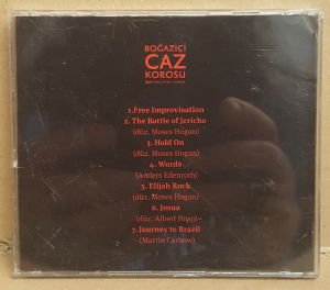 BOĞAZİÇİ CAZ KOROSU - KONSER KAYITLARI 12 04 2011 - CD-R 2.EL