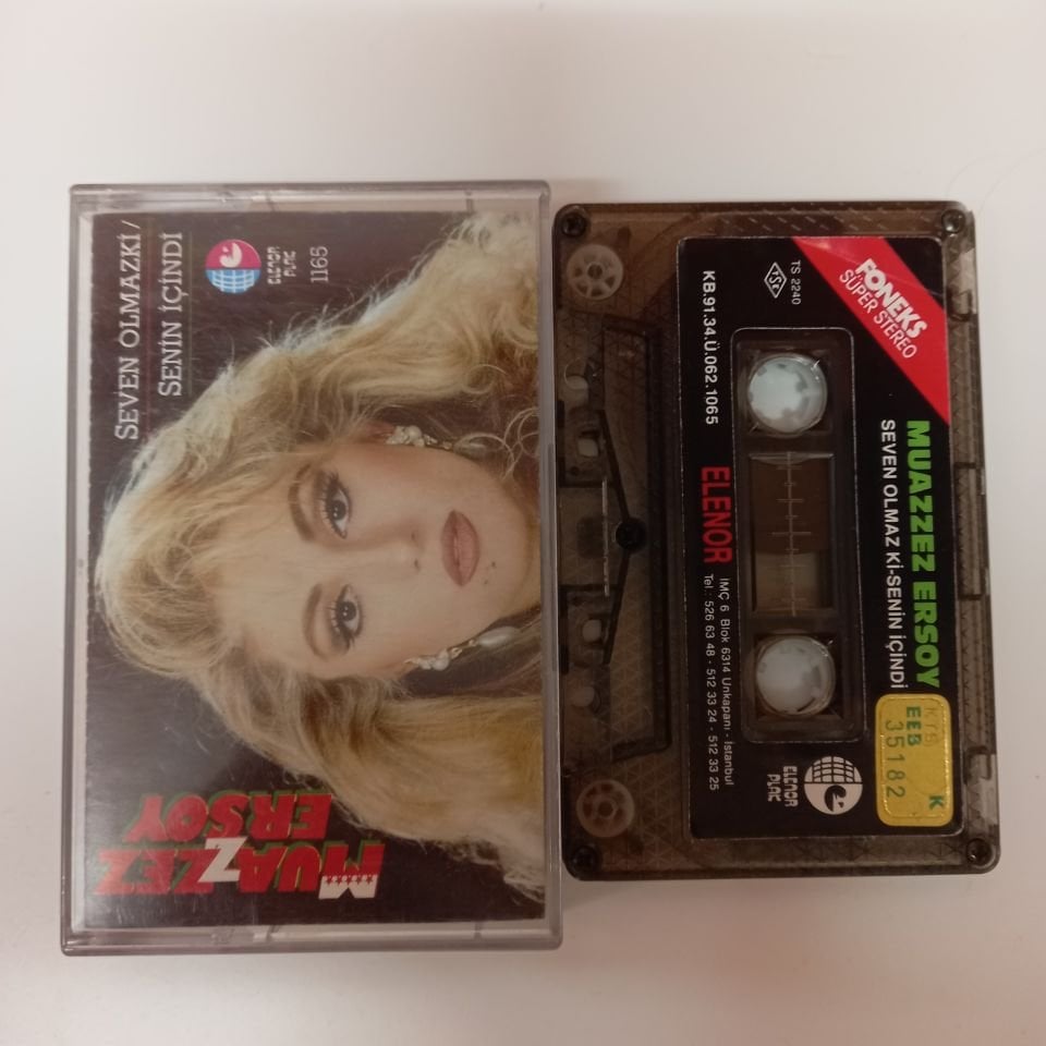 MUAZZEZ ERSOY - SEVEN OLMAZKİ / SENİN İÇİNDİ (1991) - KASET 2.EL