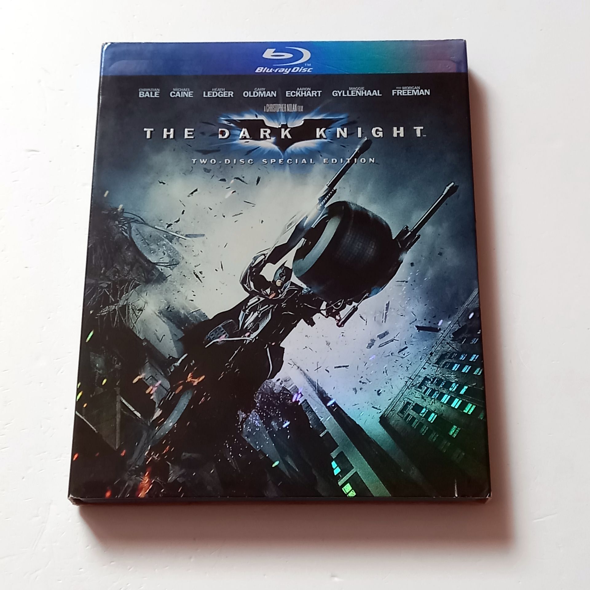 THE DARK KNIGHT - CHRISTIAN BALE, HEATH LEDGER, GARY OLDMAN - YÖN.: CHRISTOPHER NOLAN - BLU-RAY TWO DISC SPECIAL EDITION SLIPCOVER REGION A 2.EL TR ALTYAZI YOKTUR