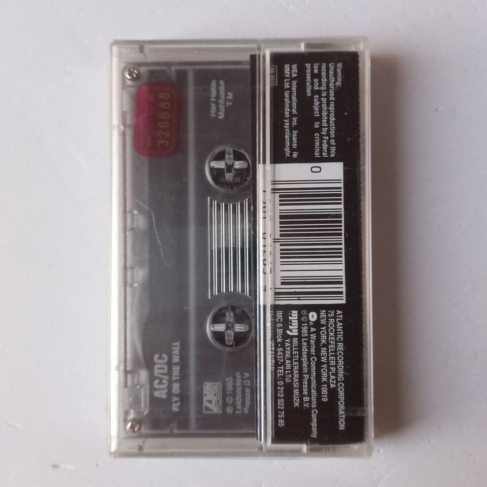 AC/DC - FLY ON THE WALL (1985) - KASET SIFIR