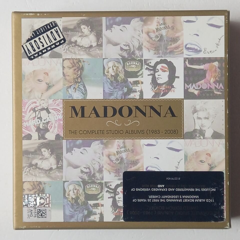 MADONNA – THE COMPLETE STUDIO ALBUMS 1983 - 2008 (2012) - 11CD BOX SET 2.EL