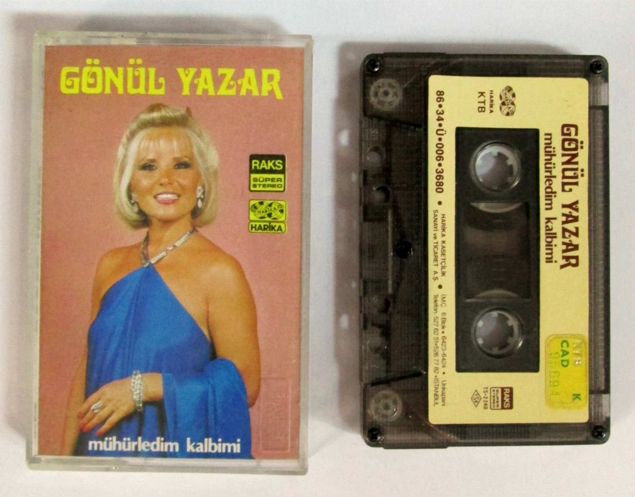 GÖNÜL YAZAR - MÜHÜRLEDİM KALBİMİ 2.EL KASET