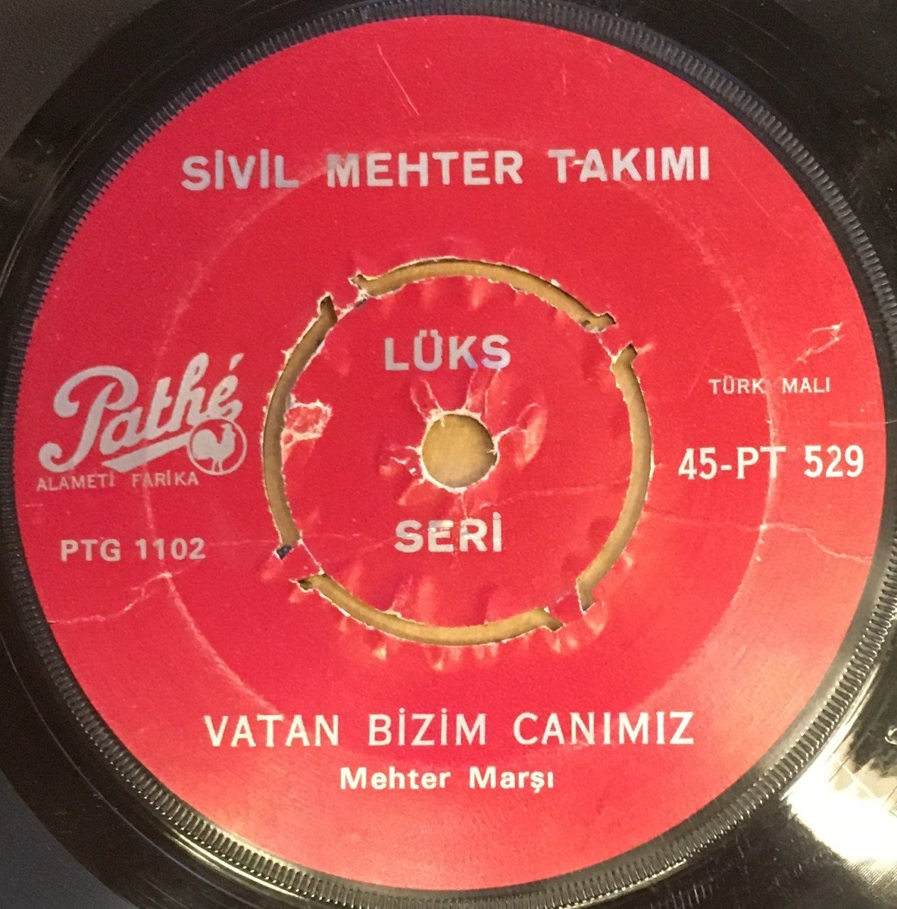 SİVİL MEHTER TAKIMI - VATAN BİZİM CANIMIZ / ERTUĞRULUN OCAĞINDA 7'' 45 DEVİR