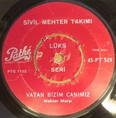 SİVİL MEHTER TAKIMI - VATAN BİZİM CANIMIZ / ERTUĞRULUN OCAĞINDA 7'' 45 DEVİR