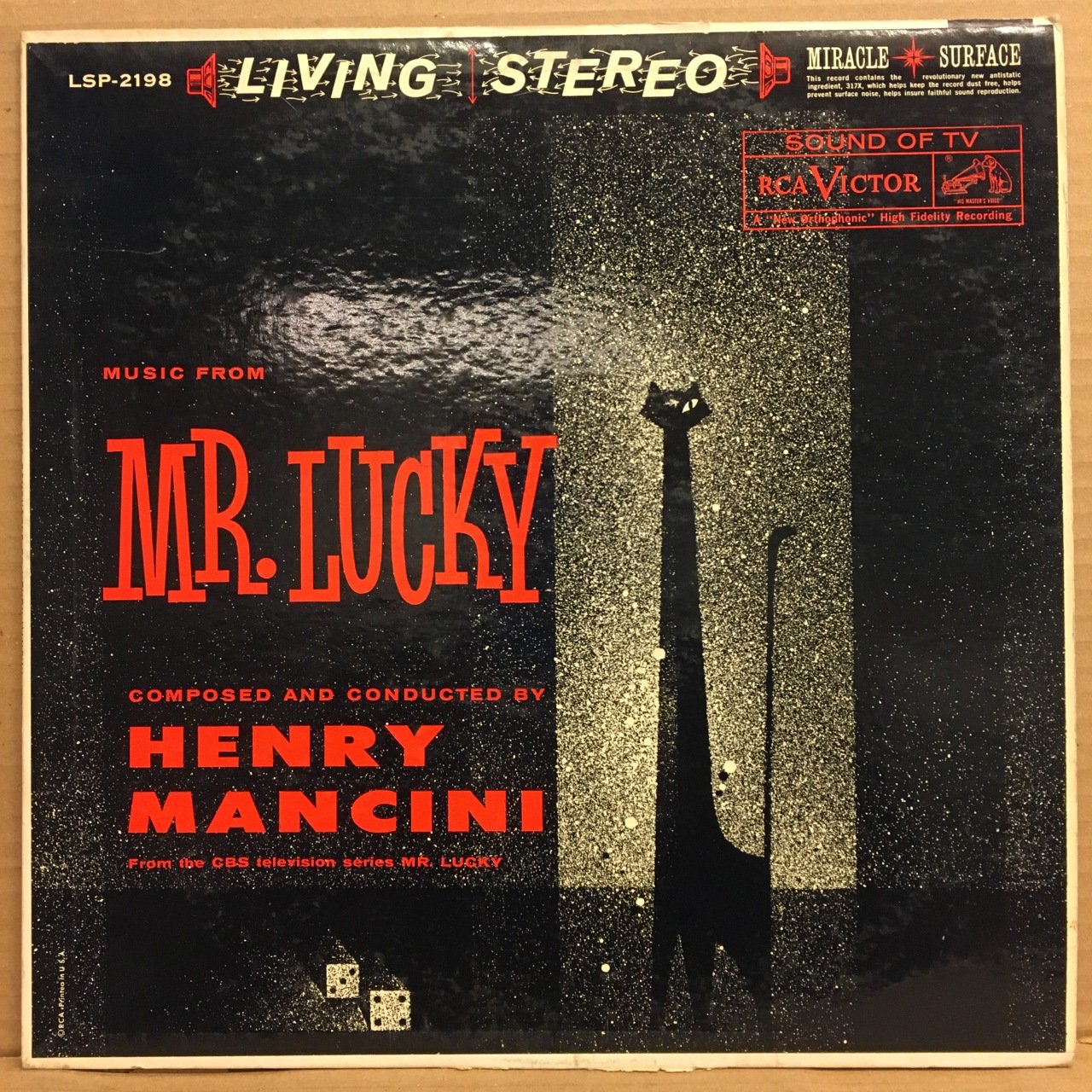 HENRY MANCINI - MR. LUCKY (1960) 2.EL PLAK