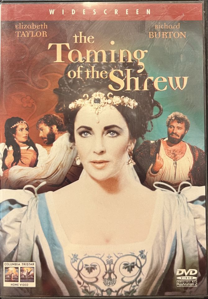 THE TAMING OF THE SHREW - ELIZABETH TAYLOR - RICHARD BURTON - SHAKESPEARE - DVD 2.EL