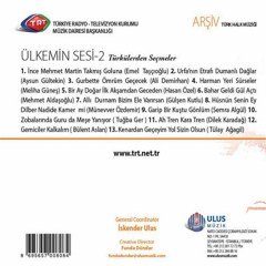 ÜLKEMİN SESİ - 2 - TÜRKÜLERDEN SEÇMELER - CD SIFIR