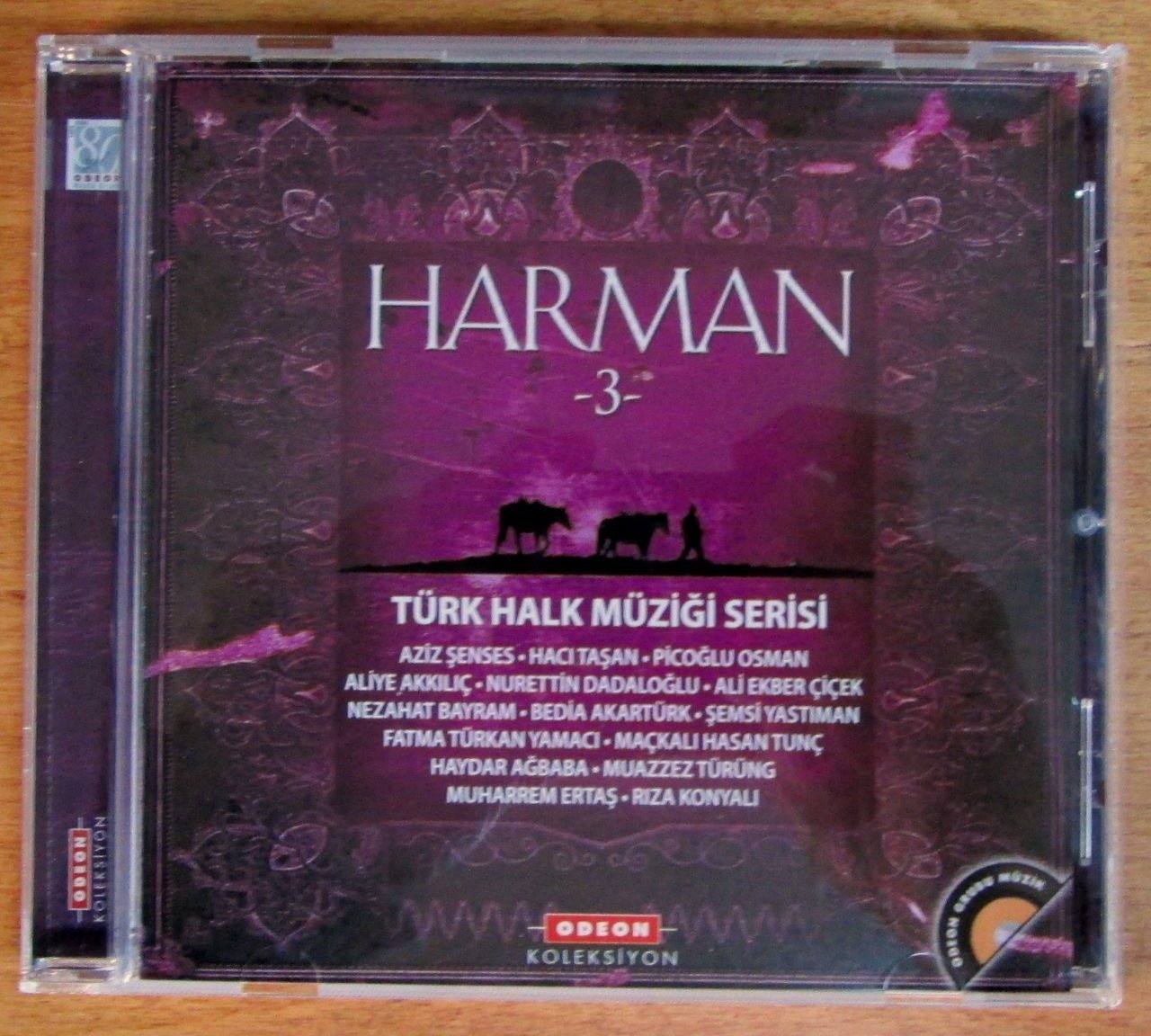 HARMAN 3 - TÜRK HALK MÜZİĞİ SERİSİ ODEON CD 2.EL