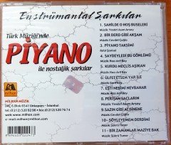 TÜRK MÜZİĞİNDE PİYANO İLE NOSTALJİK ŞARKILAR / RIFAT ŞANLIEL CD 2.EL