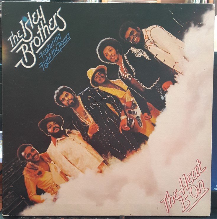 ISLEY BROTHERS - THE HEAT IS ON (1975) - PLAK 2.EL