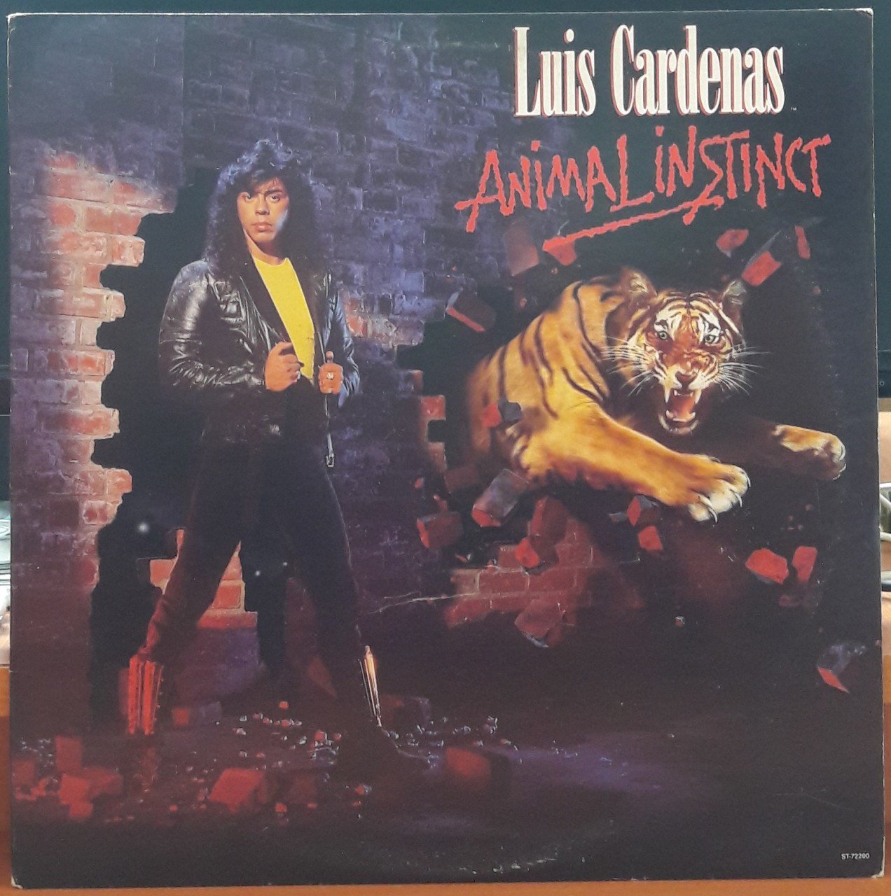 LUIS CARDENAS - ANIMAL INSTICT (1986) - PLAK 2.EL