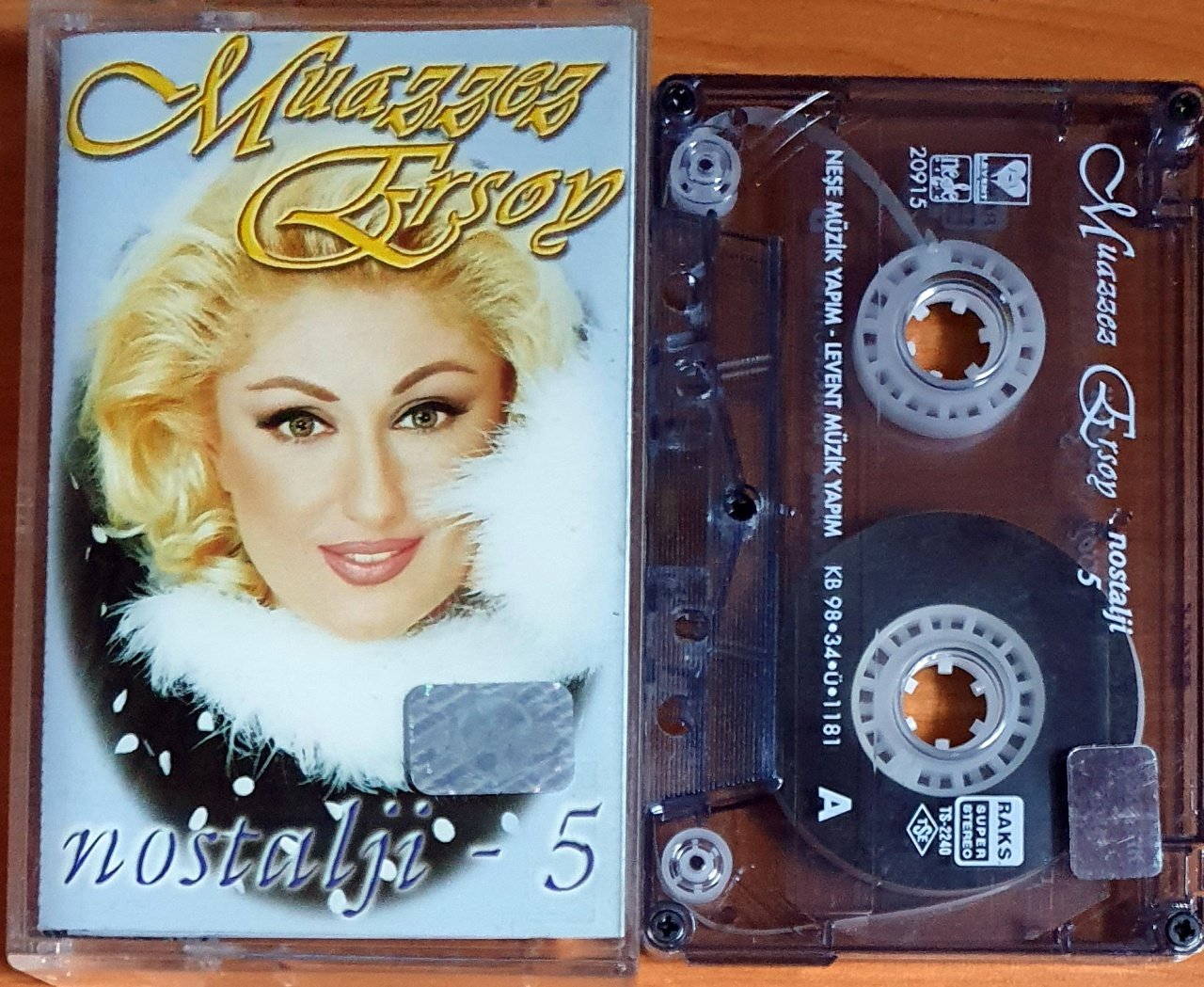 MUAZZEZ ERSOY - NOSTALJİ 5 (1998) - KASET 2.EL