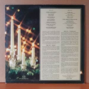 CAROLS & CANDLELIGHT: GREAT SONGS OF CHRISTMAS / HARRY BELAFONTE, LEONARD BERNSTEIN, KATE SMITH, MAHALIA JACKSON, DORIS DAY, TONY BENNETT, PERCY FAITH (1974) - LP 2.EL PLAK