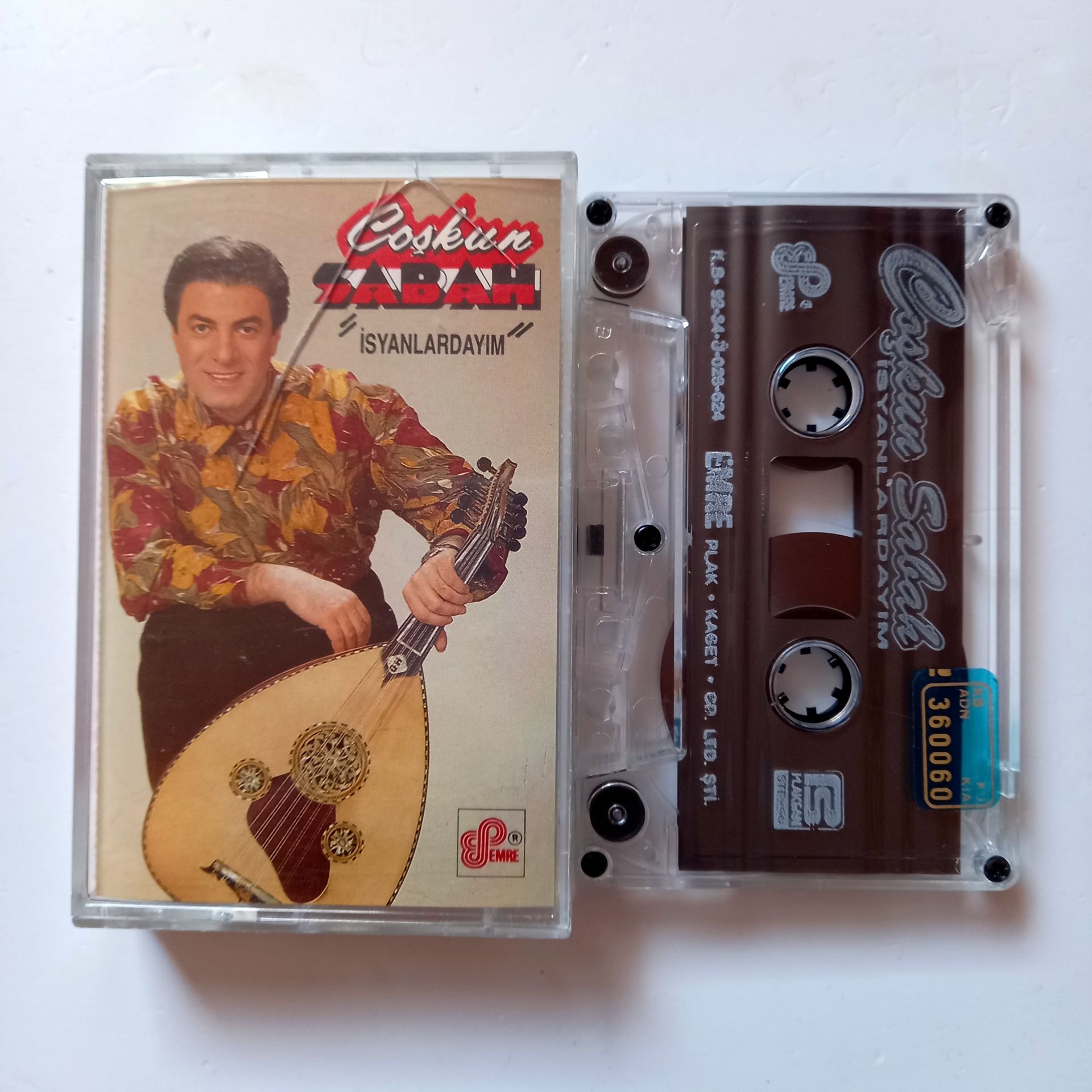 ÇOŞKUN SABAH - İSYANLARDAYIM (1992) - KASET 2.EL