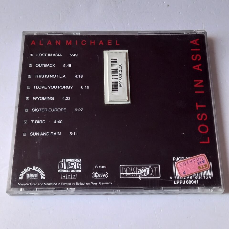 ALAN MICHAEL – LOST IN ASIA (1988) - CD 2.EL